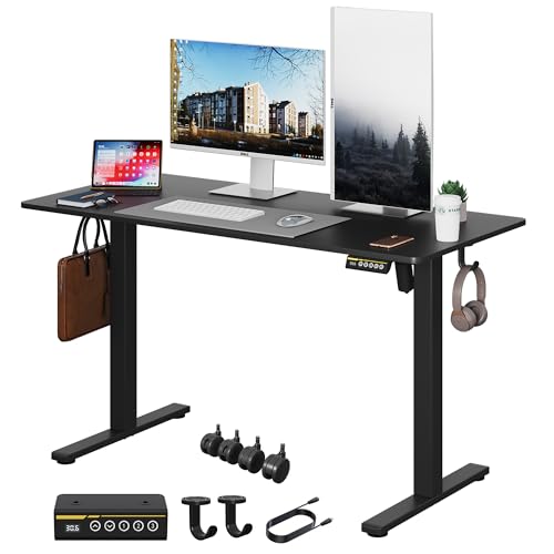 Gamork 電動スタンディングデスク 幅 140 cm x 奥行き 60 cm Gamork 電動スタンディングデスク 幅 140 cm x 奥行き 60 cm